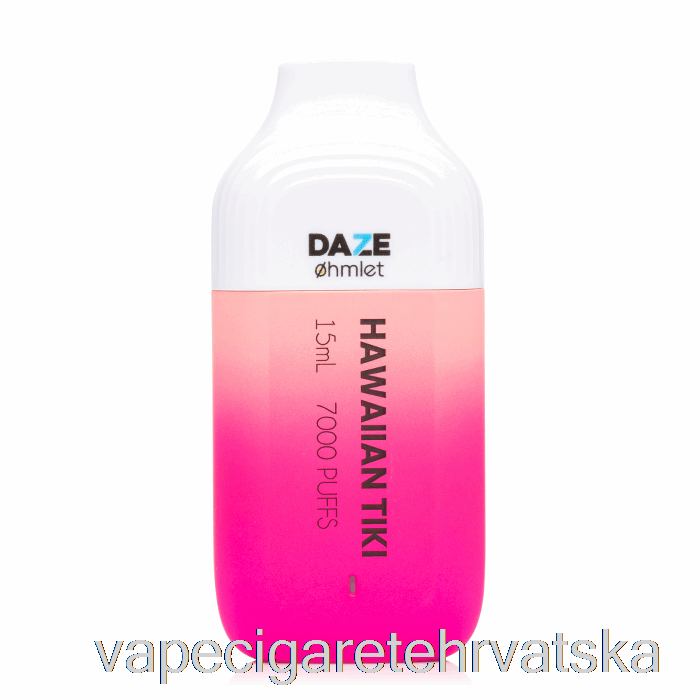 Vape Hrvatska 7 Daze Ohmlet 7000 0% Bez Nikotina Jednokratni Havajski Tiki